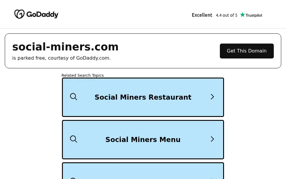 Screenshot of social-miners.com