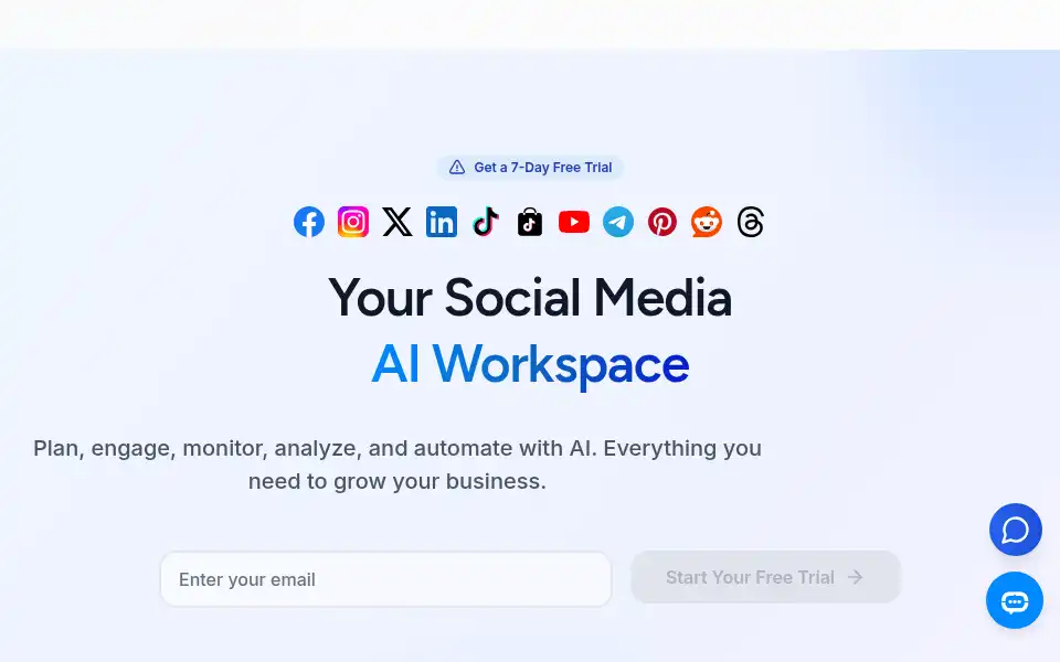 Screenshot of socialecho.net