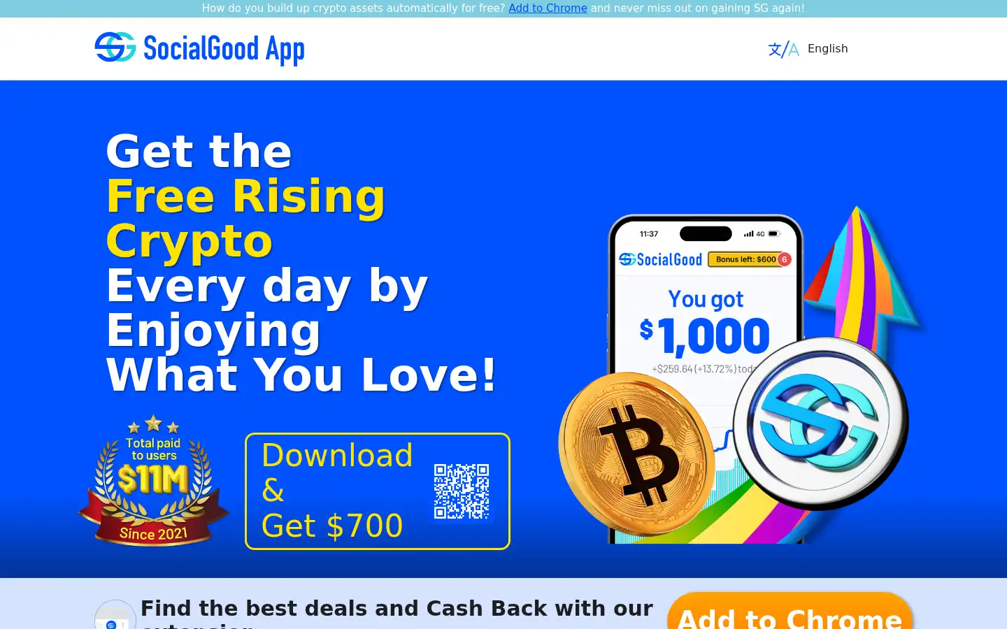 Screenshot of socialgood.inc