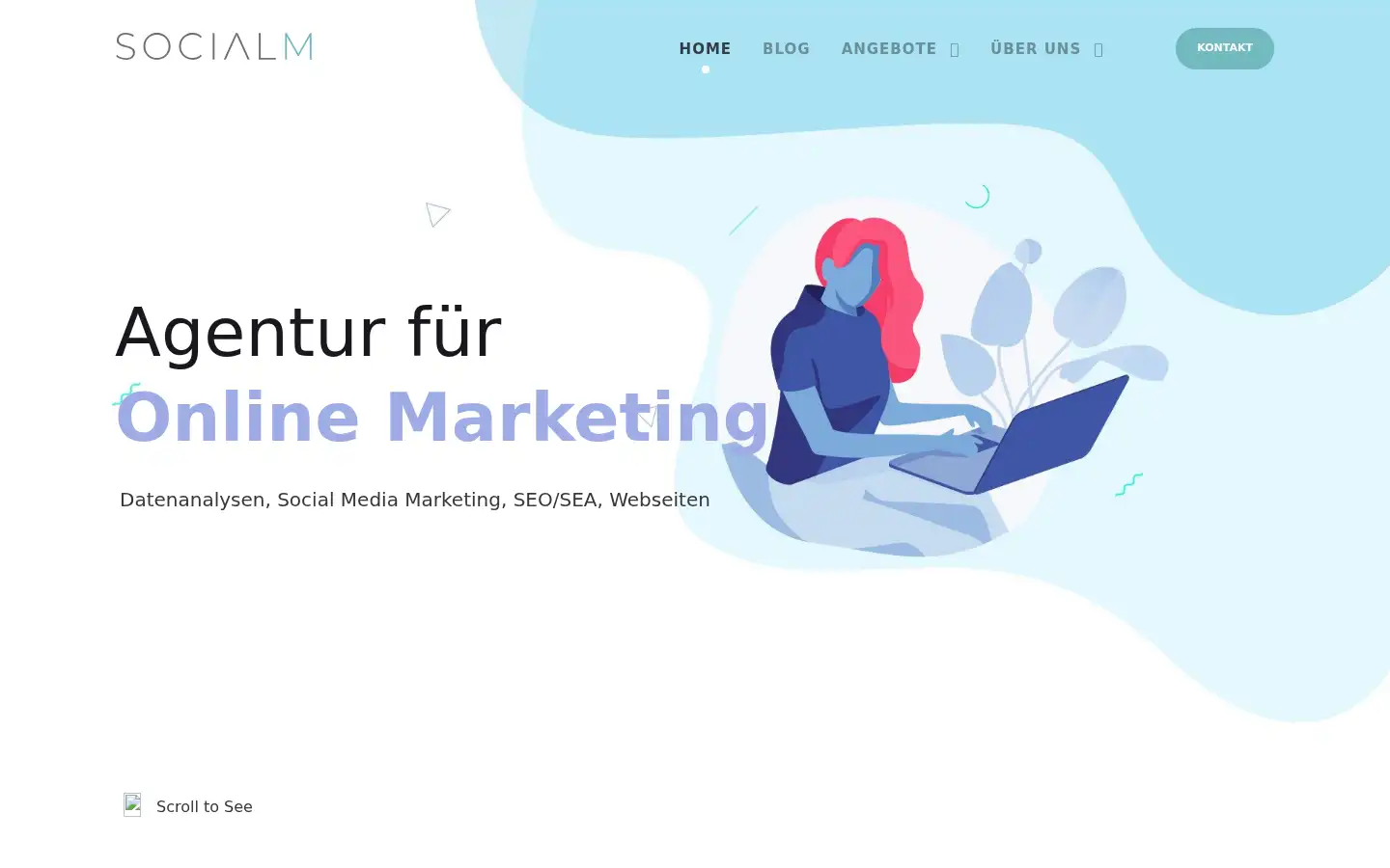 Screenshot of socialm.ch
