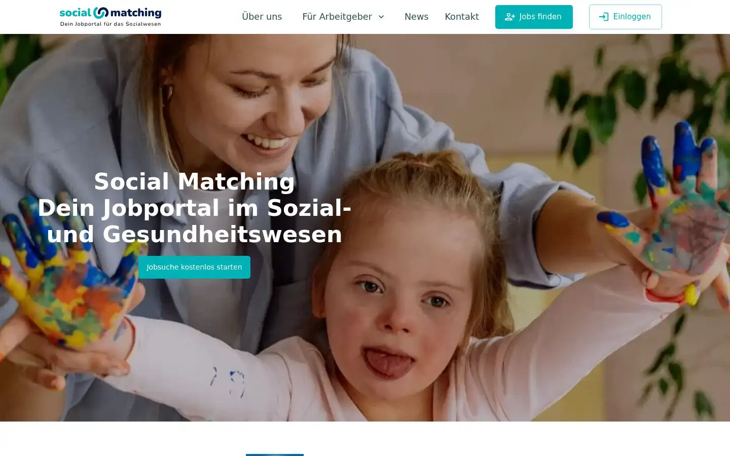 Screenshot of socialmatching.de