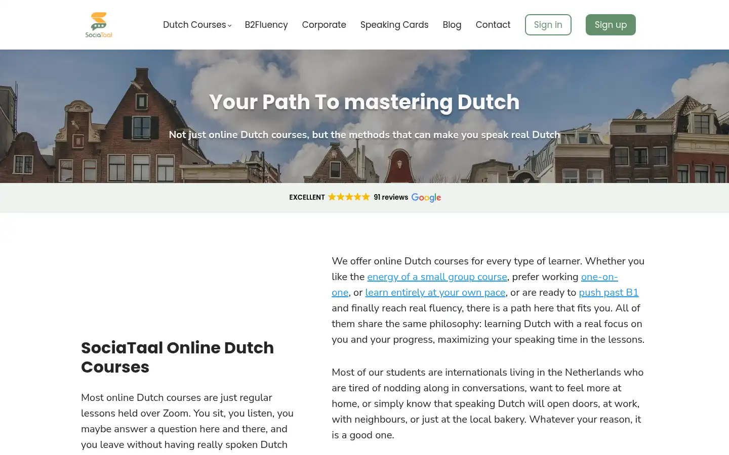 Screenshot of sociataal.com