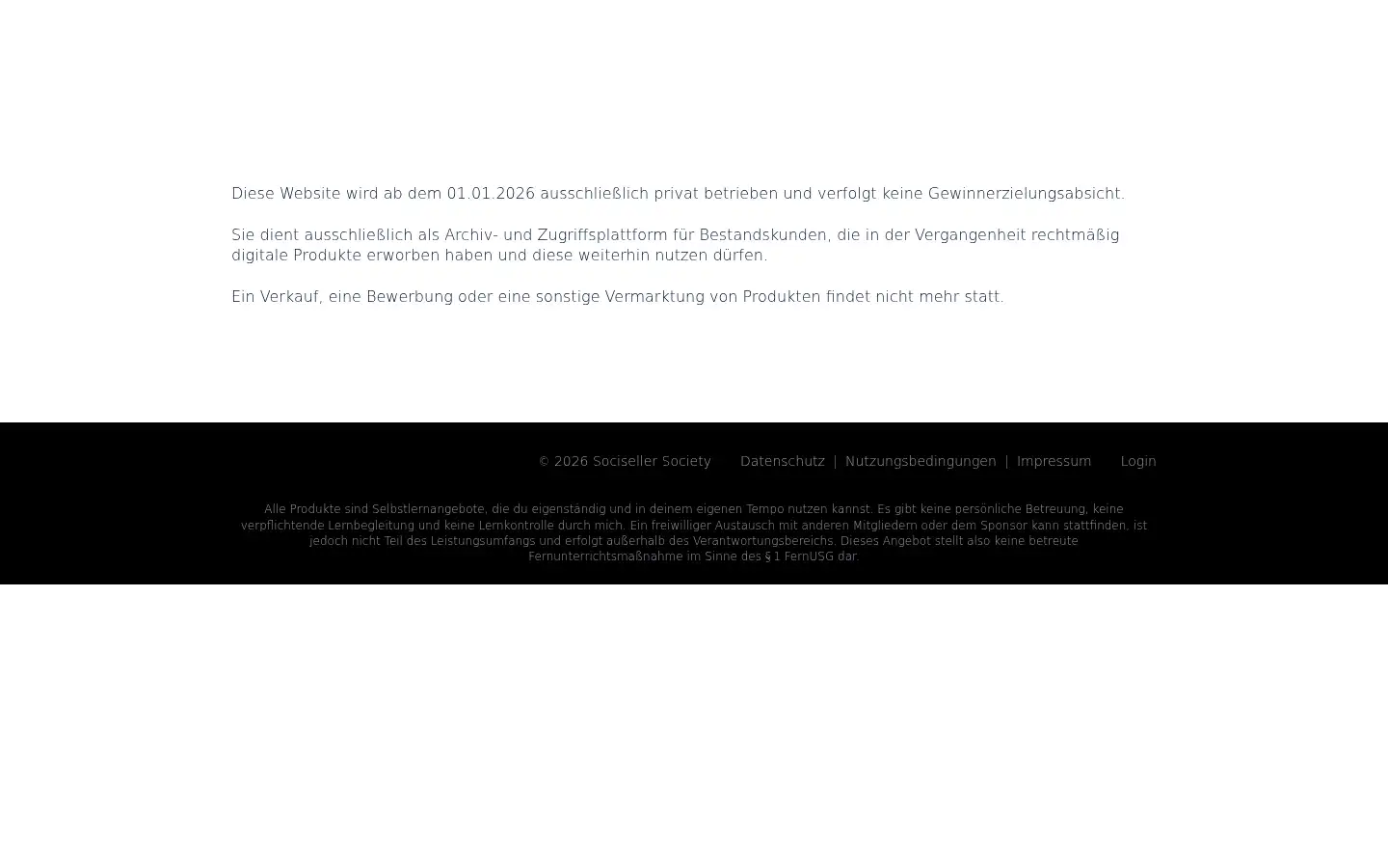 Screenshot of socisellersociety.de