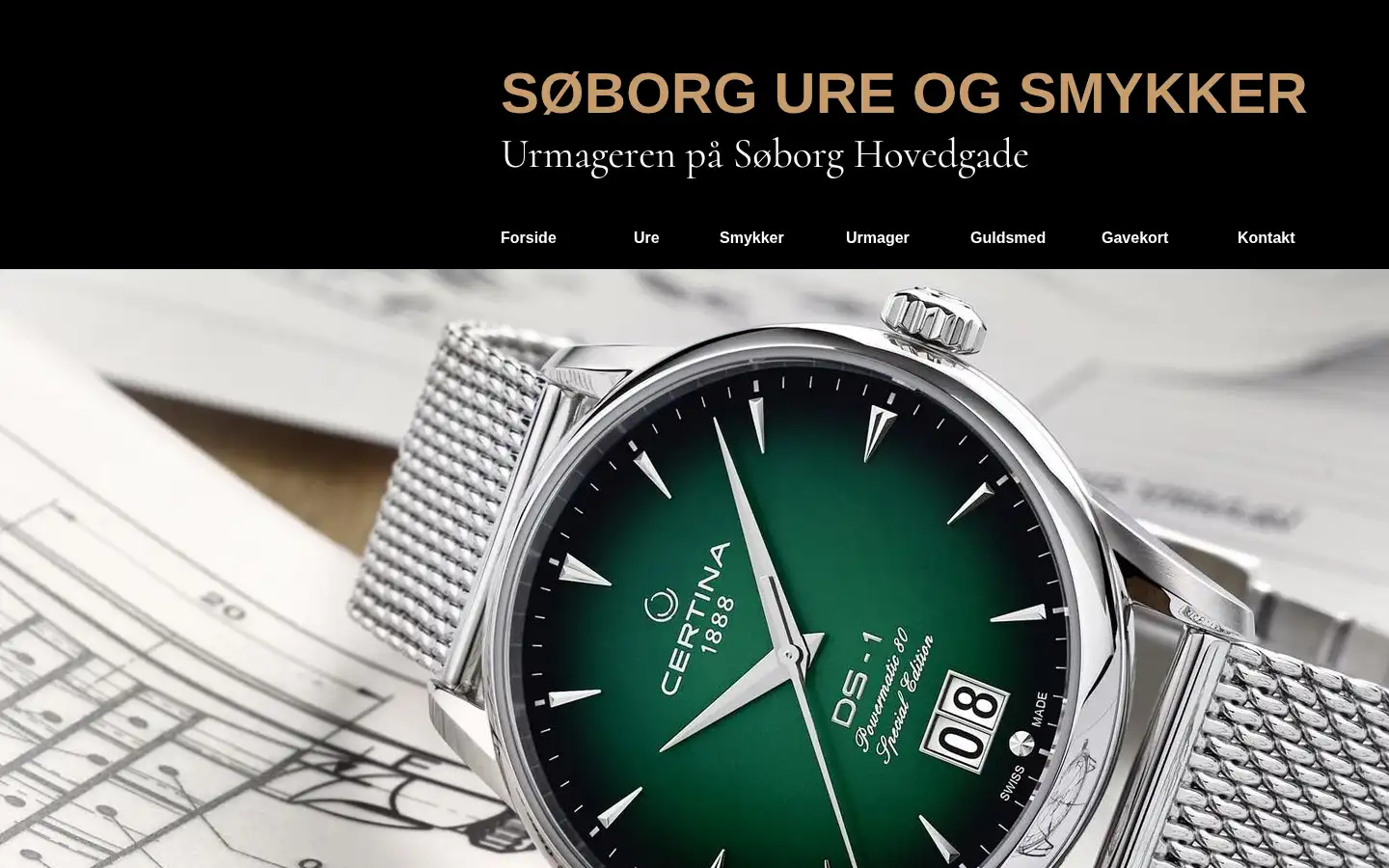 Screenshot of soeborgure.dk