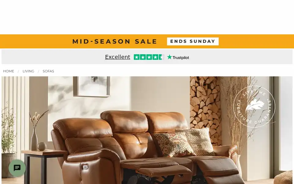 Screenshot of sofastore.com