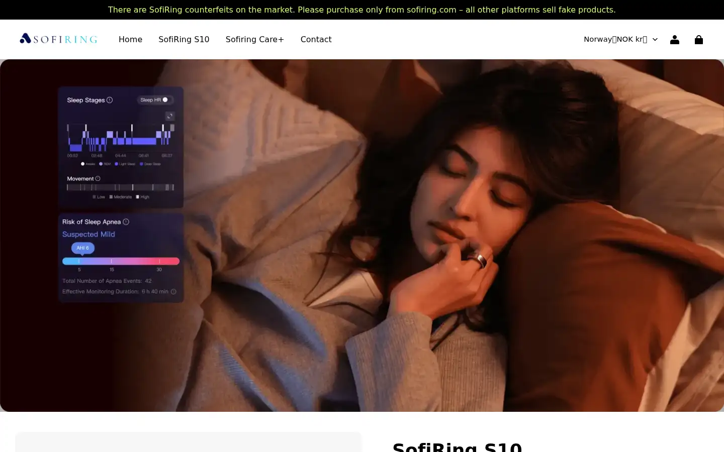 Screenshot of sofiring.com