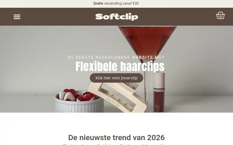 Screenshot of softclip.nl