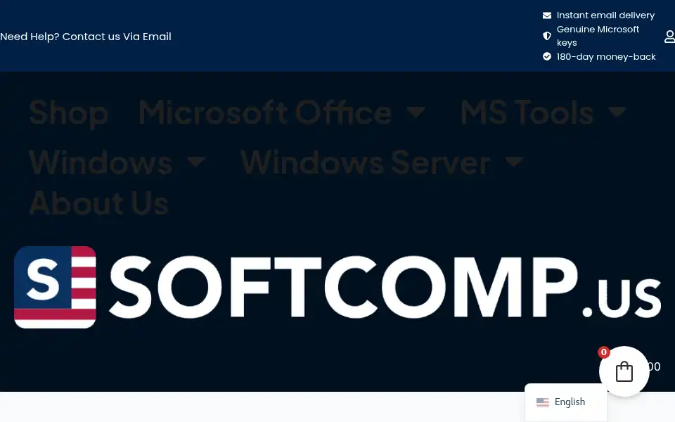 Screenshot of softcomp.us