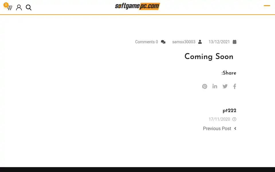 Screenshot of softgamepc.com