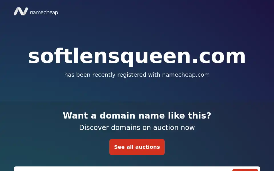 Screenshot of softlensqueen.com