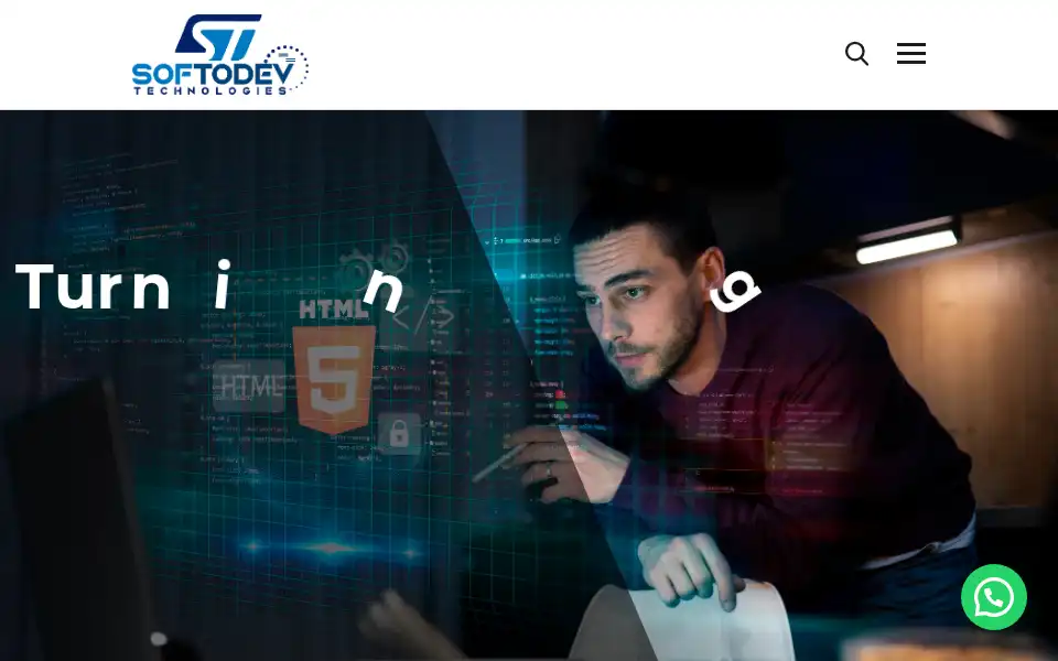 Screenshot of softodev.com