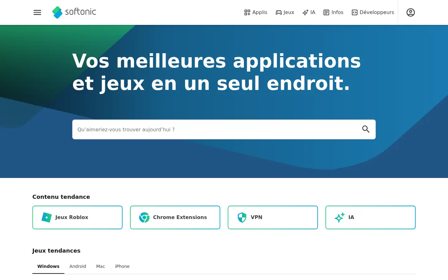 Screenshot of softonic.com