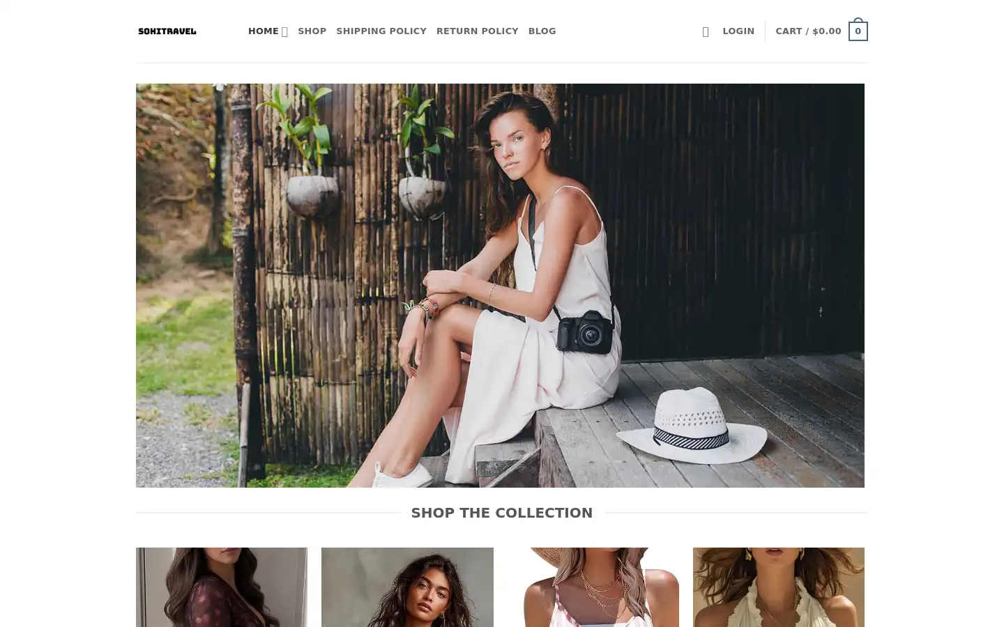 Screenshot of sohitravel.com