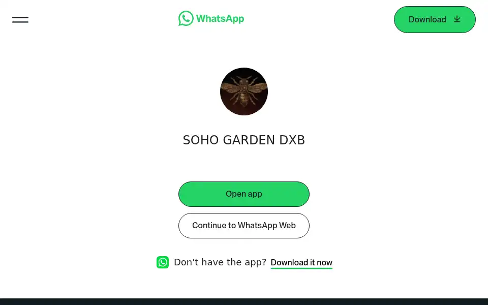 Screenshot of sohogardendxb.com