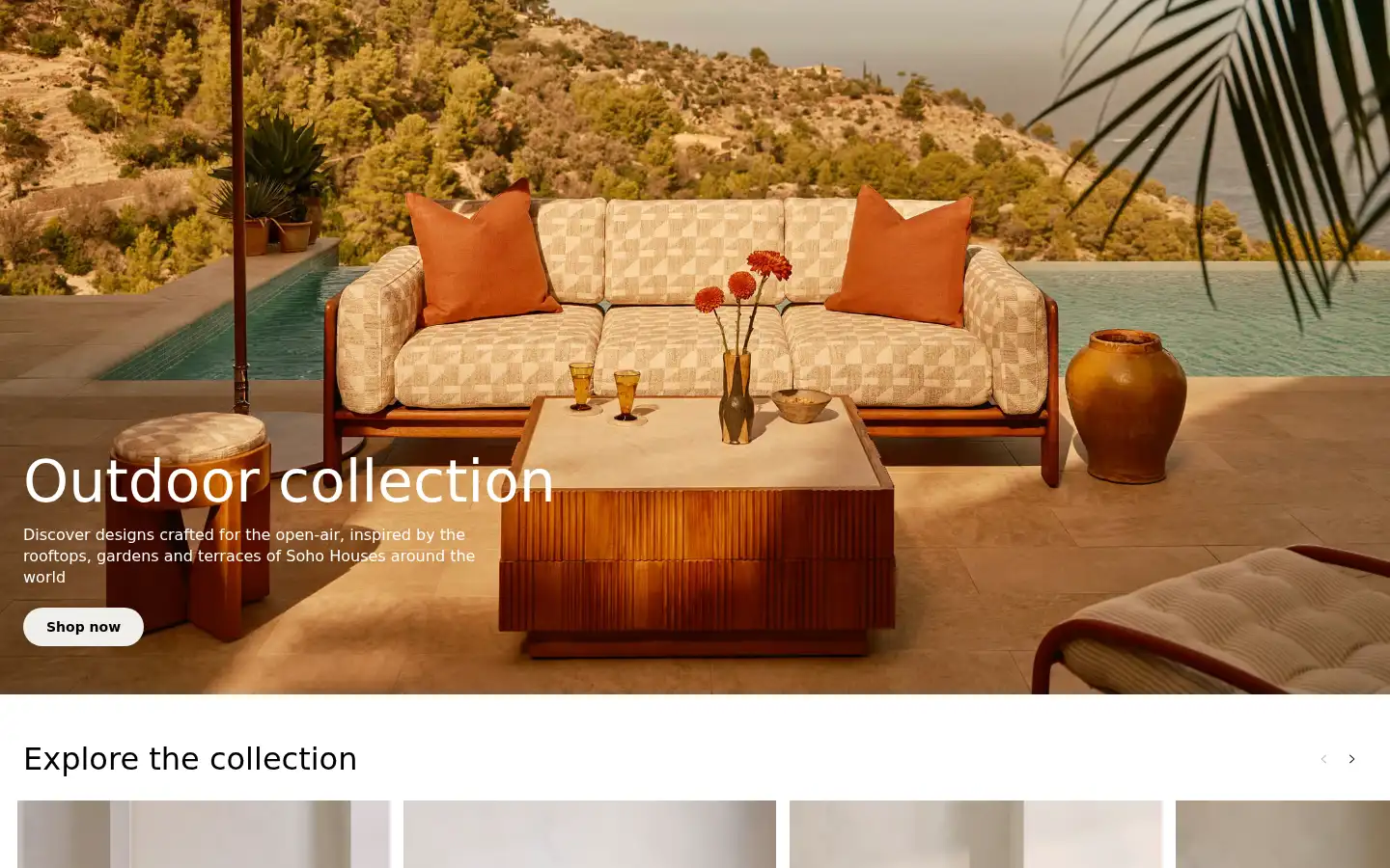 Screenshot of sohohome.com