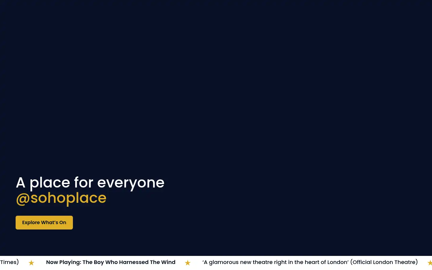 Screenshot of sohoplace.org