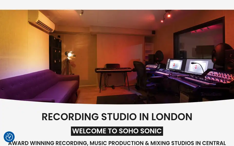 Screenshot of sohosonic.com