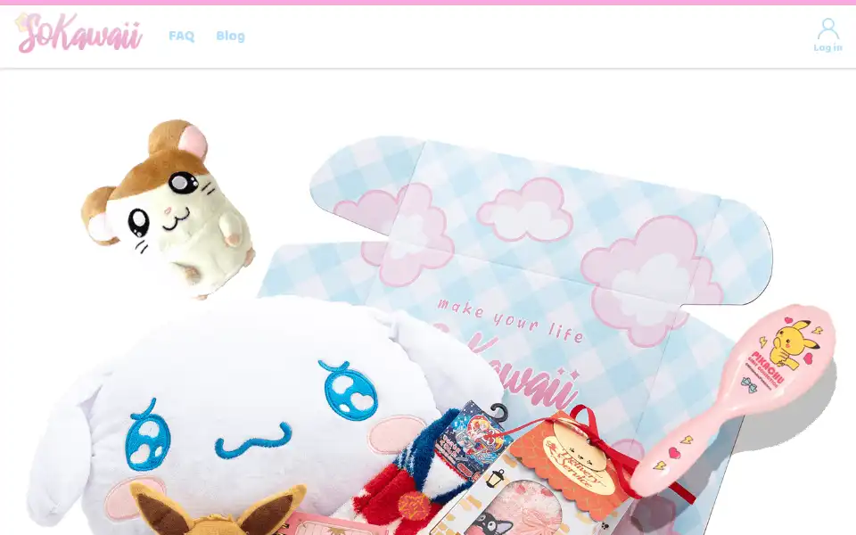 Screenshot of sokawaii.com