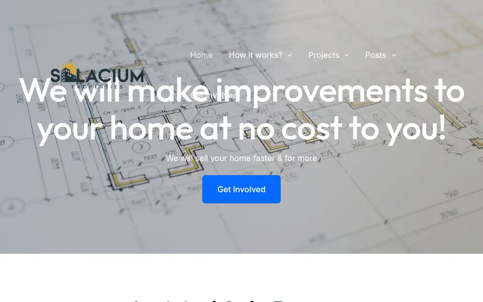Screenshot of solaciumproperties.co.uk