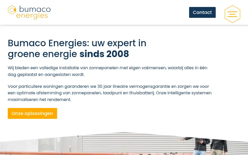 Screenshot of solairco.be