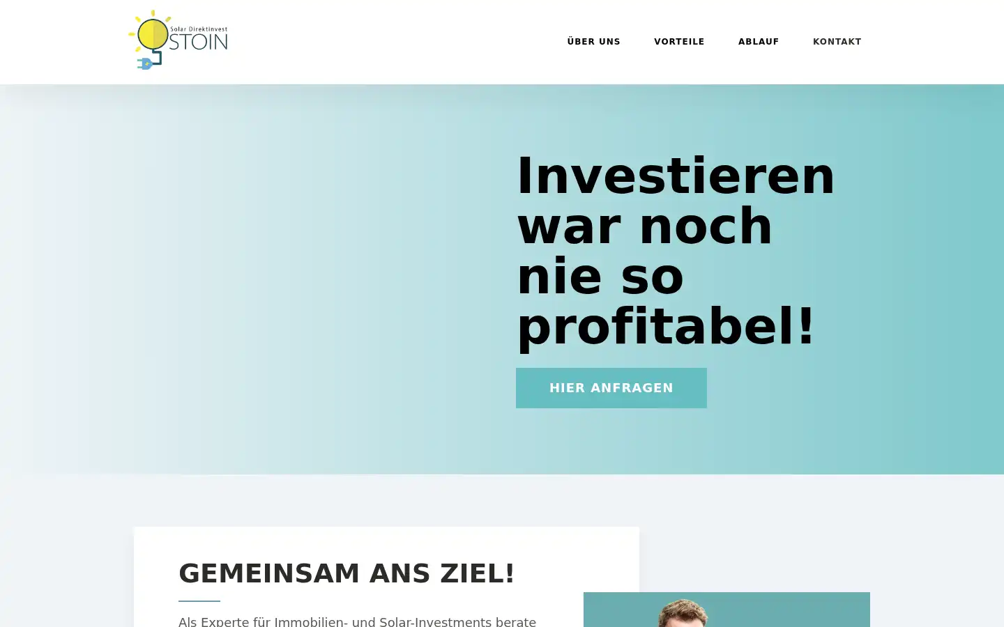 Screenshot of solar-direktinvest-ostoin.de