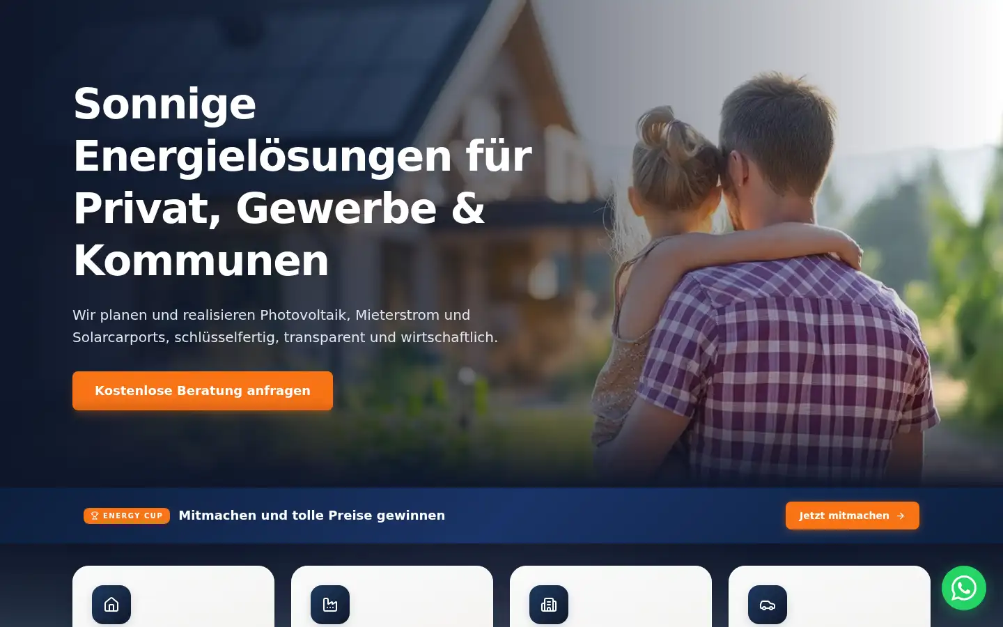 Screenshot of solar-horizont.de