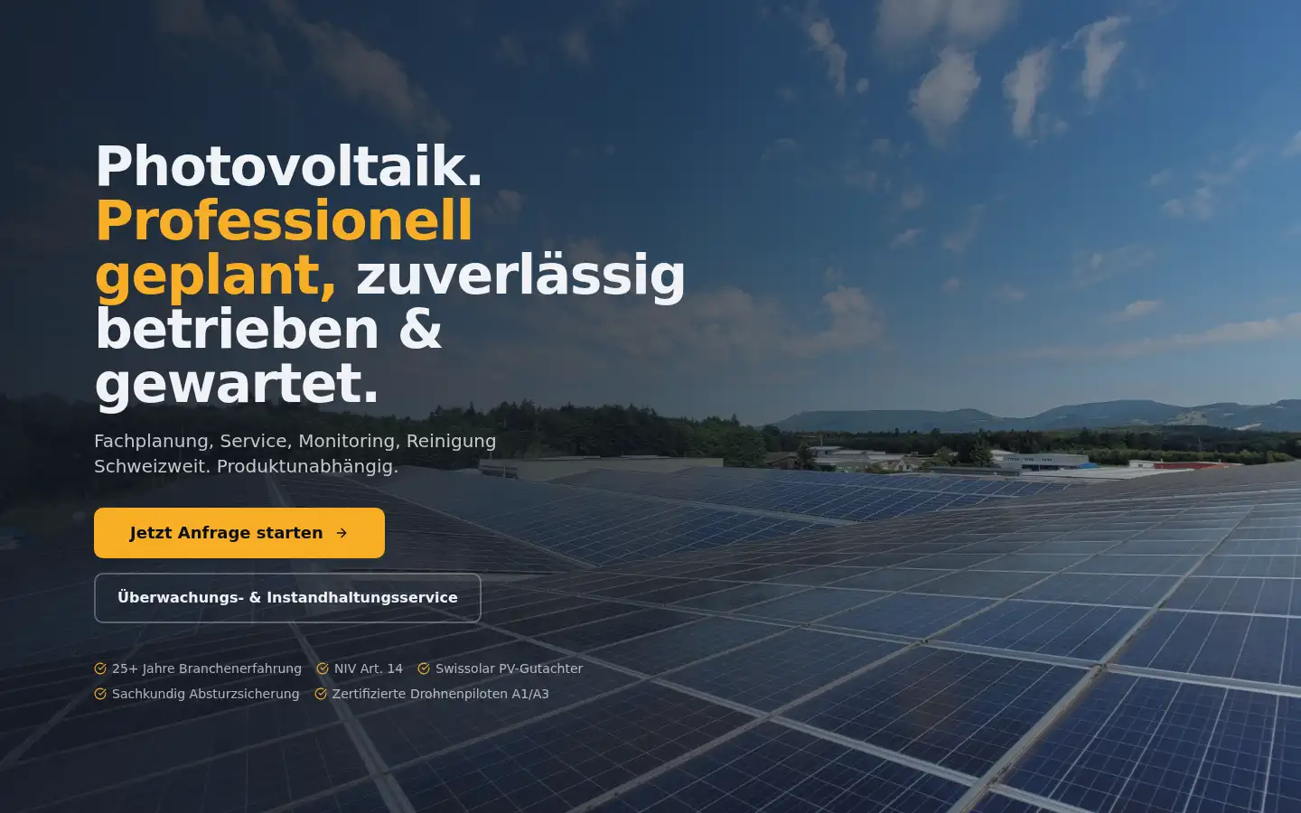 Screenshot of solarenergie-kueng.ch