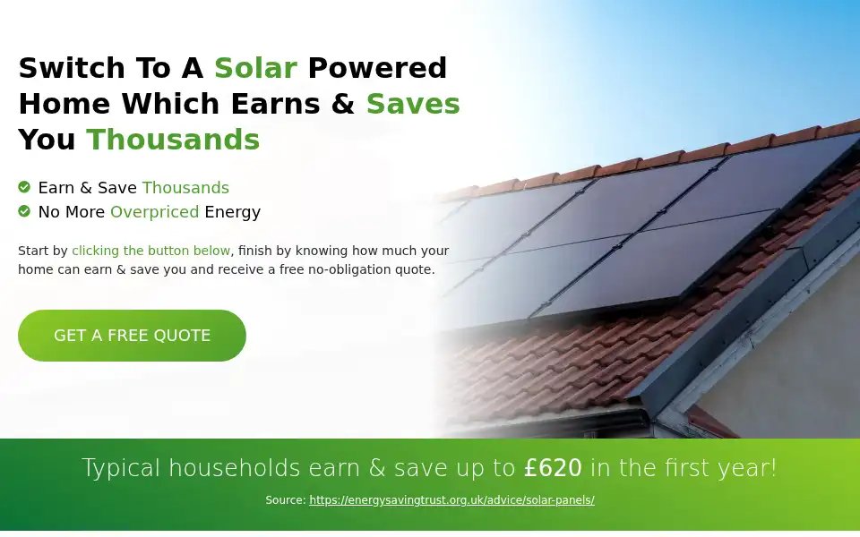 Screenshot of solarexcel.co.uk