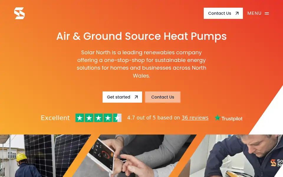 Screenshot of solarnorth.co.uk