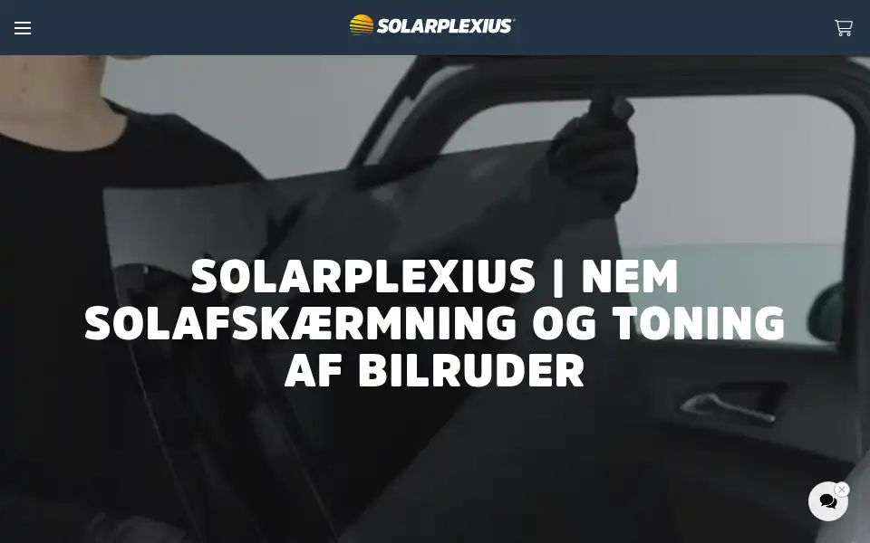 Screenshot of solarplexius.dk
