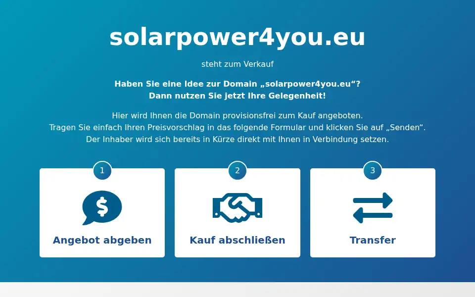 Screenshot of solarpower4you.eu