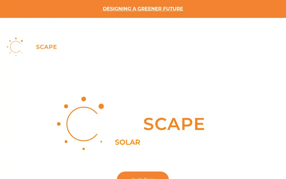 Screenshot of solarscapedesign.co.uk
