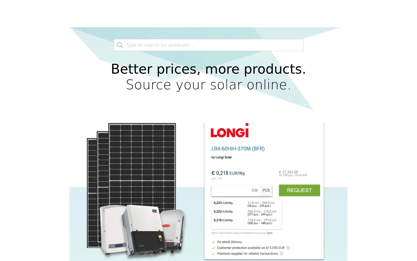 Screenshot of solartraders.com