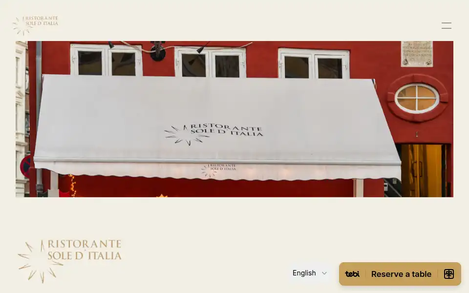 Screenshot of soleditalia.dk