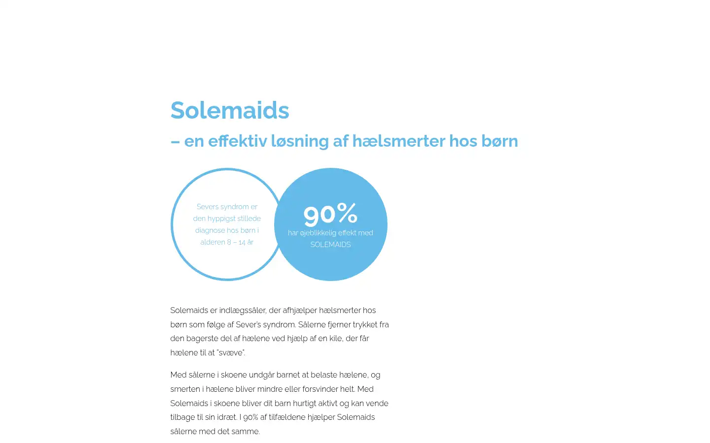 Screenshot of solemaids.dk