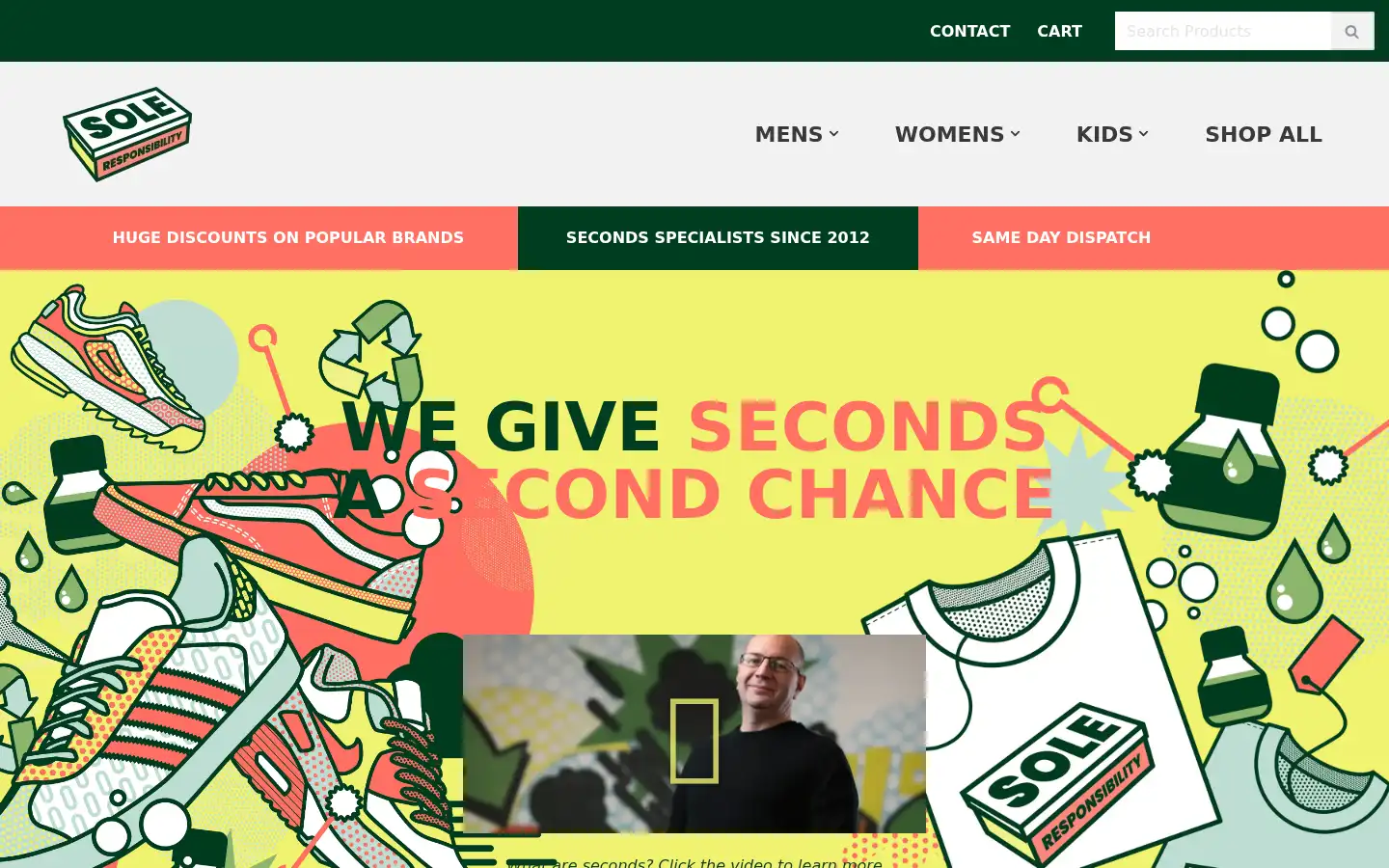 Screenshot of soleresponsibility.co.uk