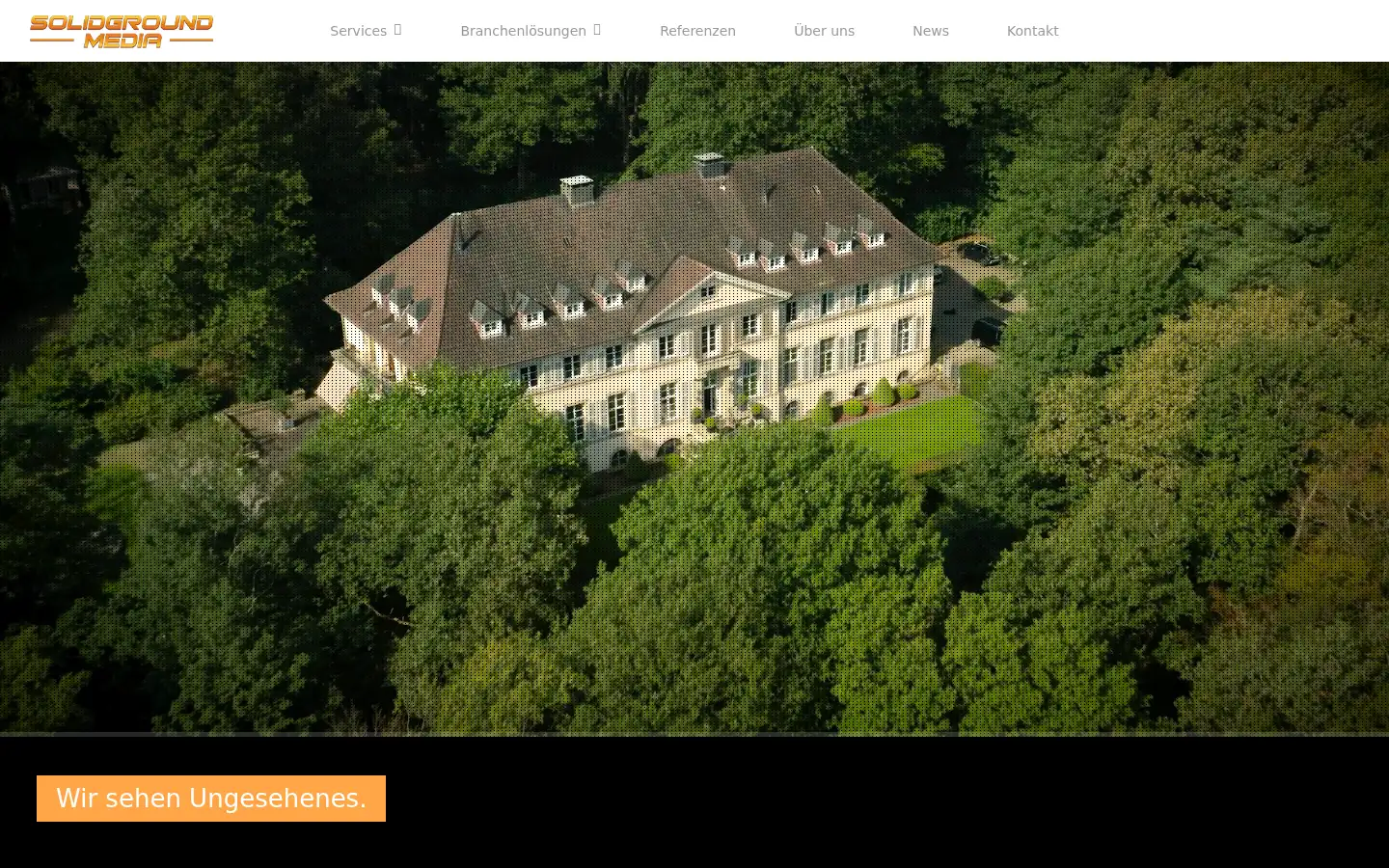 Screenshot of solidground-media.com