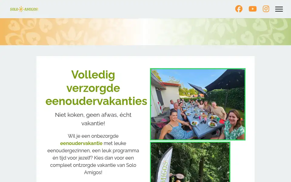 Screenshot of soloamigos.nl