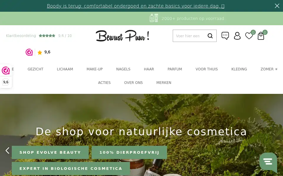 Screenshot of solobiomooi.nl