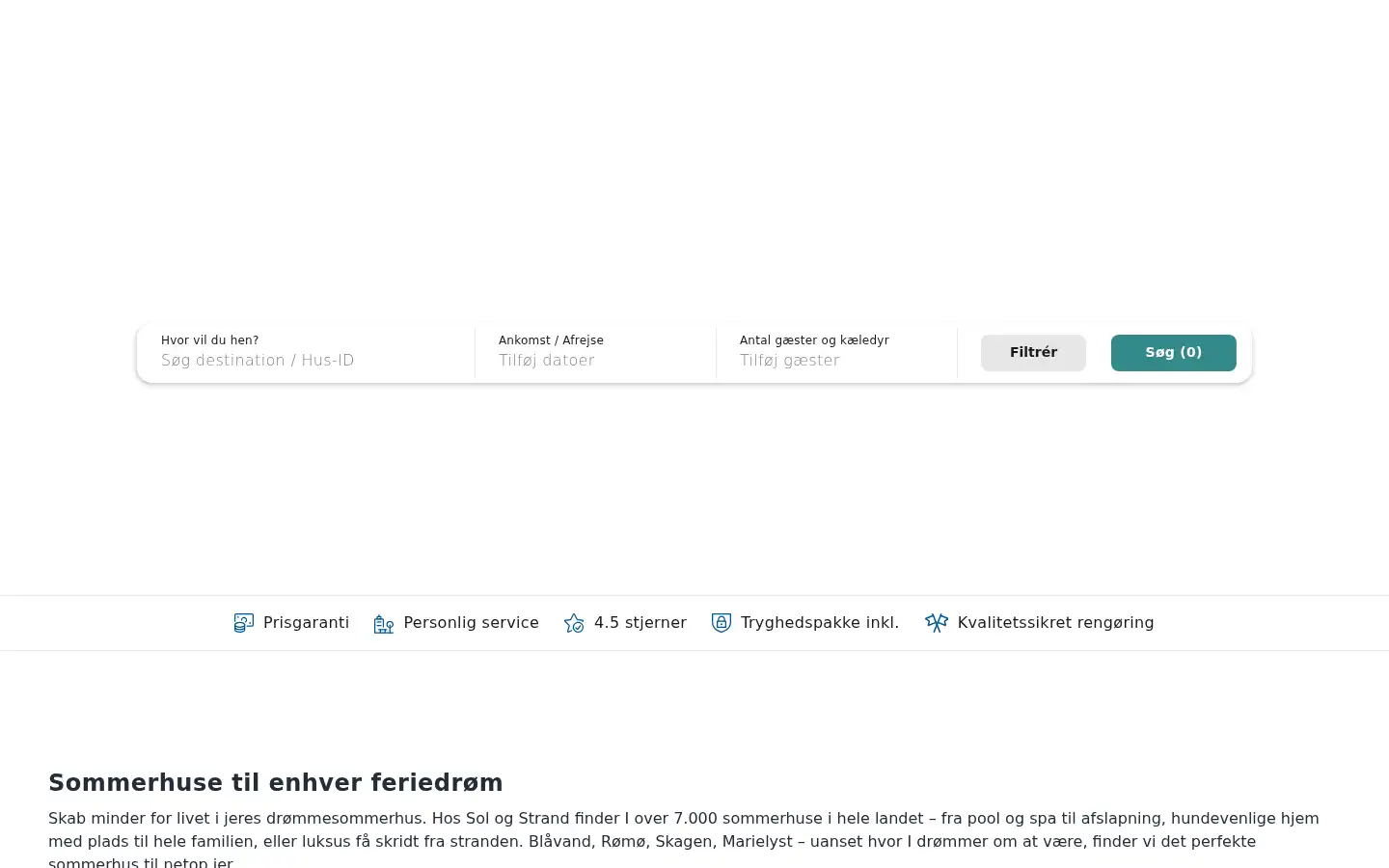 Screenshot of sologstrand.dk