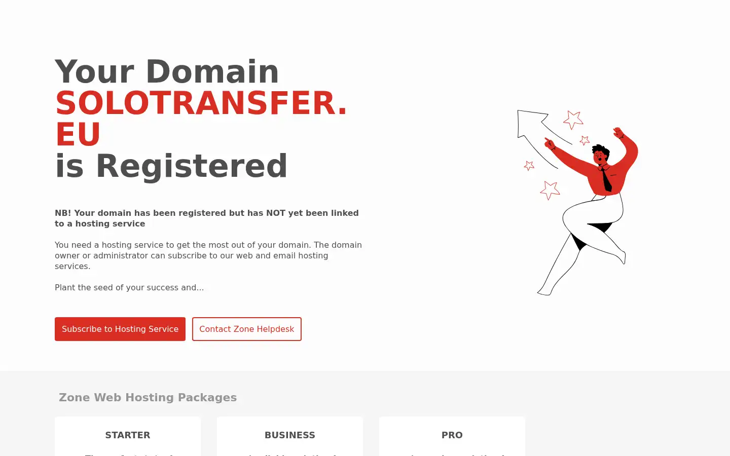 Screenshot of solotransfer.eu