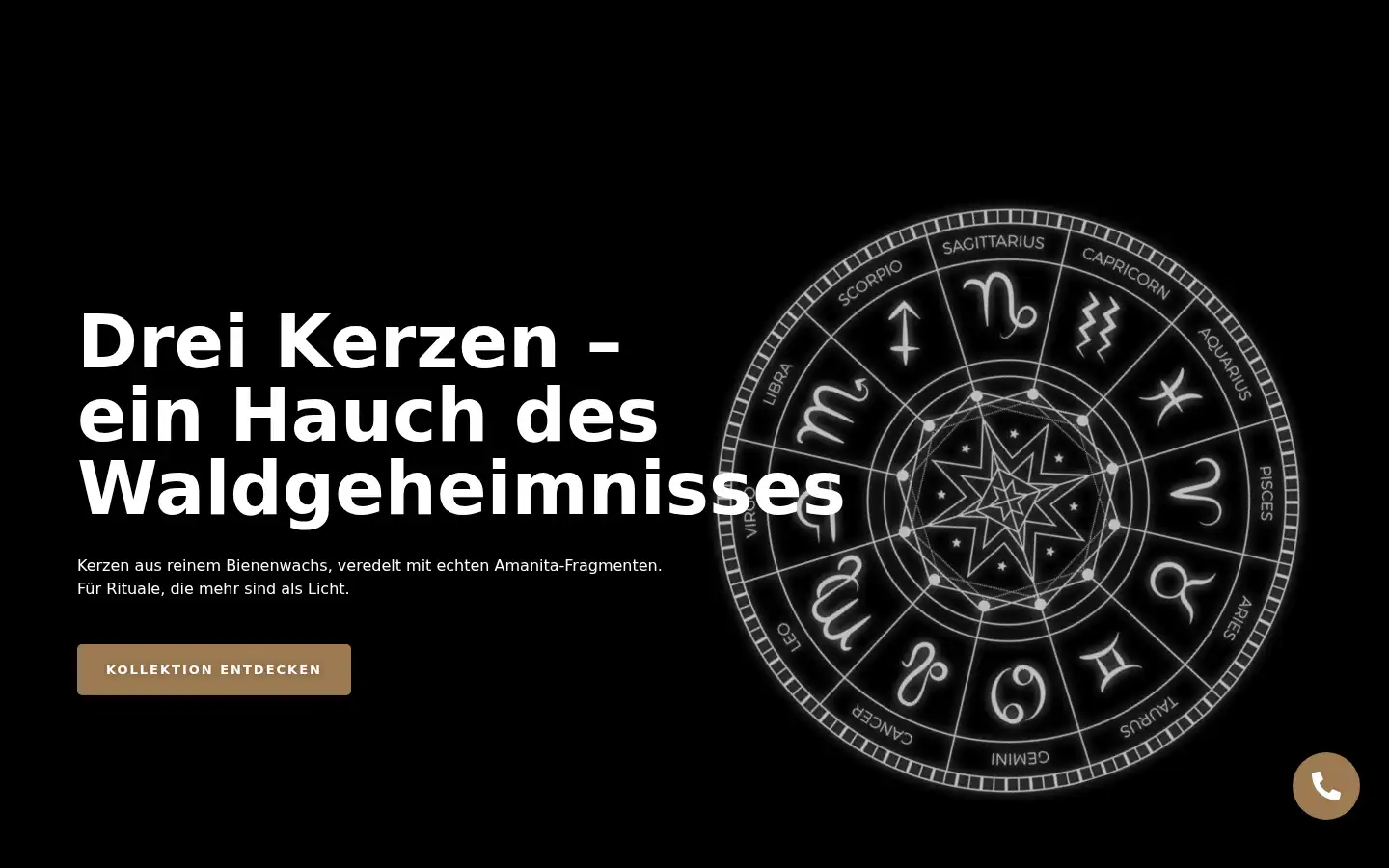 Screenshot of somaritualis.de