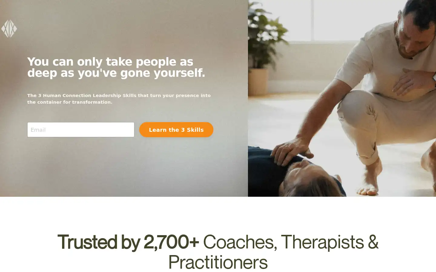 Screenshot of somaticbreathwork.com