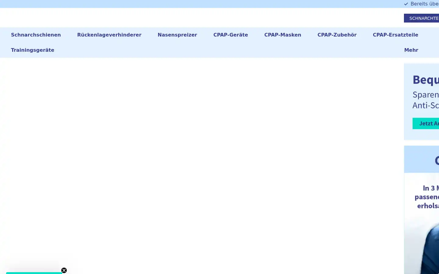Screenshot of somnishop.com