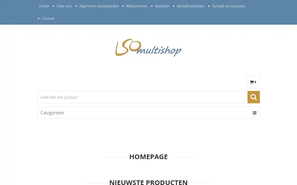 Screenshot of somultishop.com