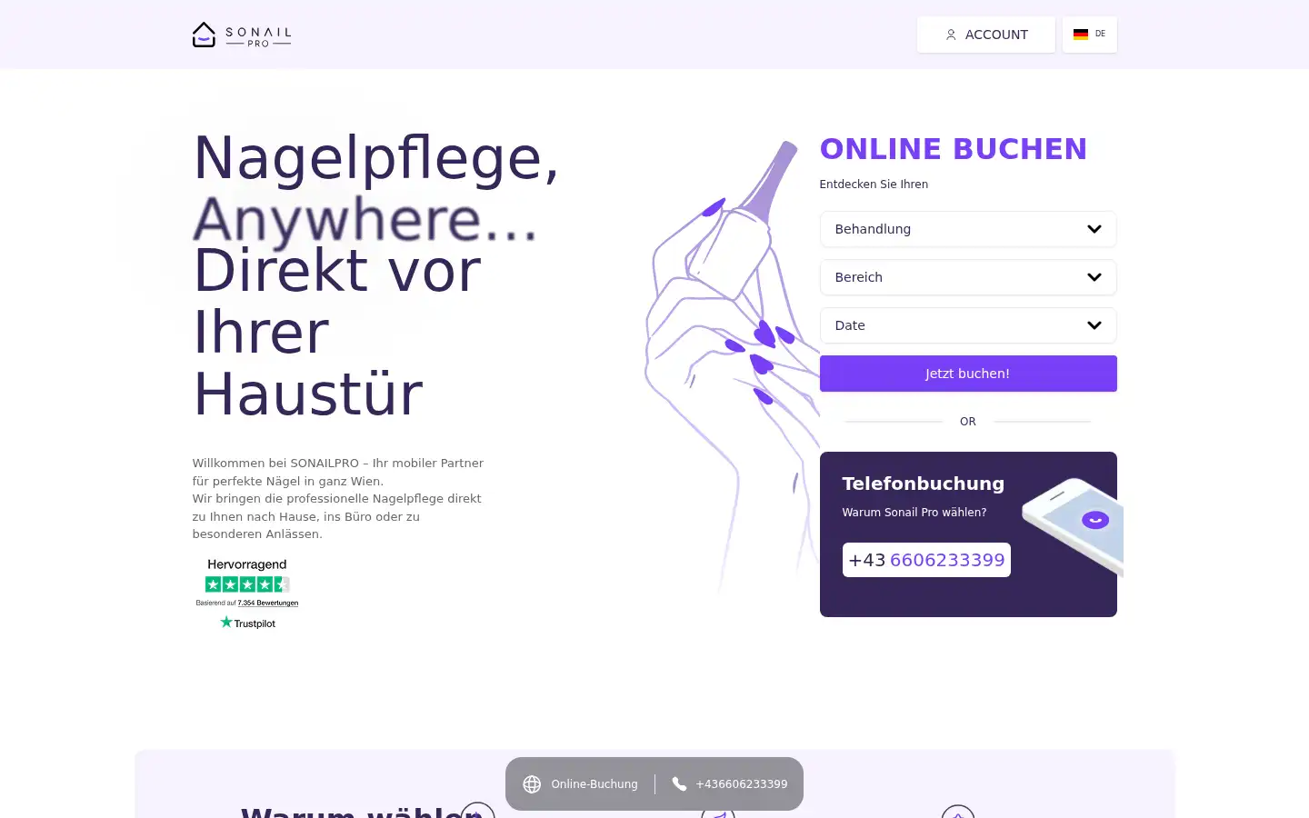 Screenshot of sonailpro.at