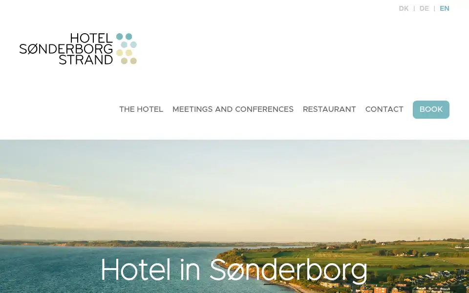 Screenshot of sonderborgstrand.dk
