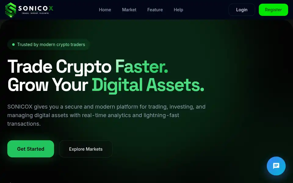 Screenshot of sonicox.net