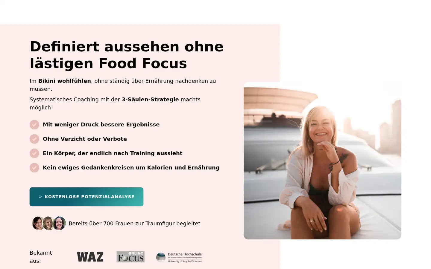 Screenshot of sonjataucher.de