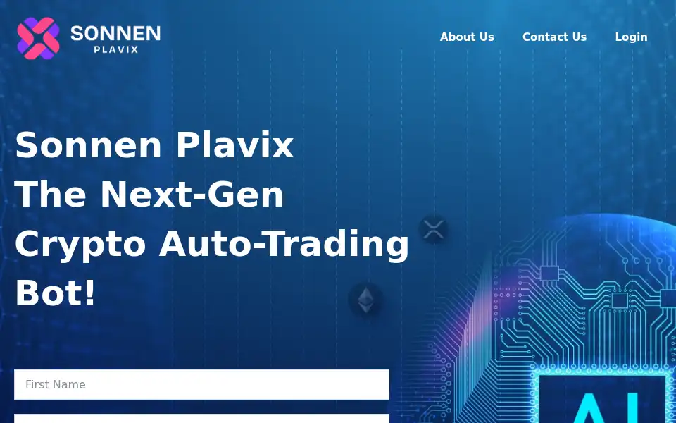 Screenshot of sonnenplavix.co.uk